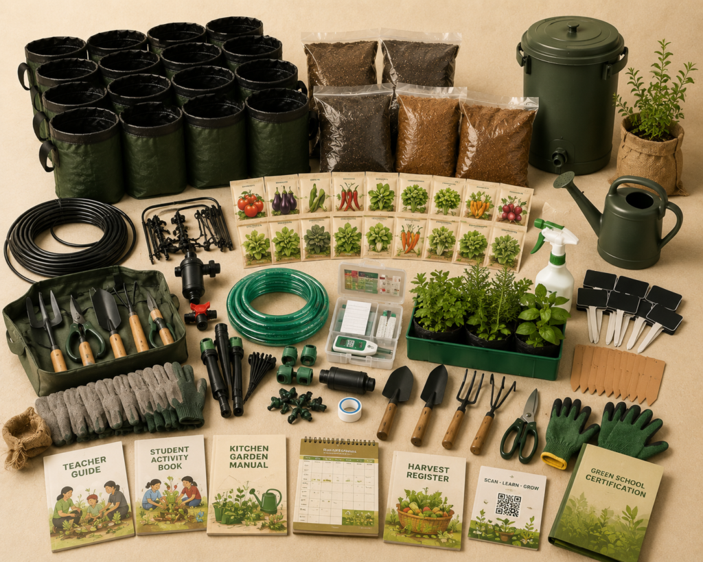 Premium School Kitchen Garden Kit