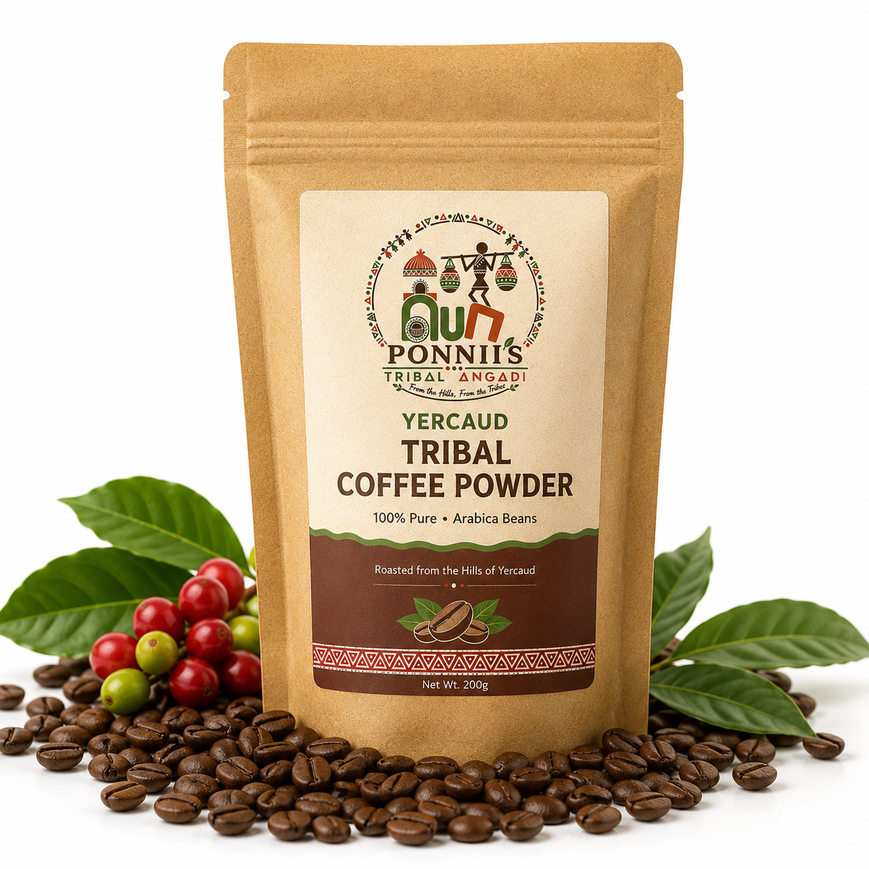 Yercaud Tribal Coffee Powder 500g