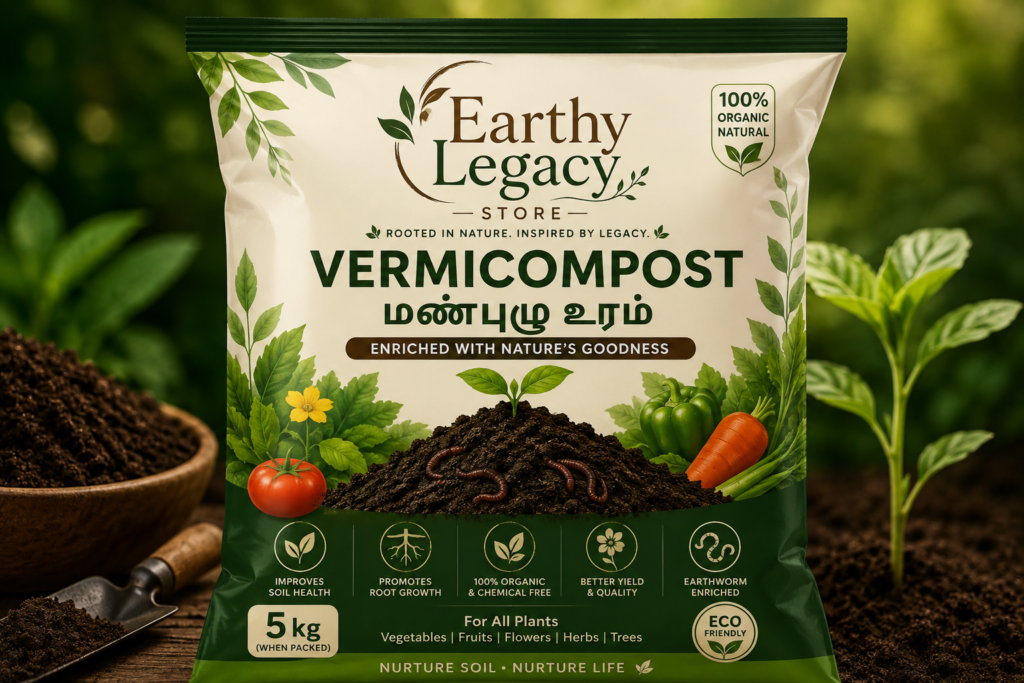Organic Vermicompost - 5 KG