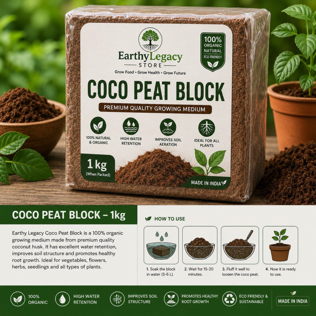 Coco Peat - 1 KG