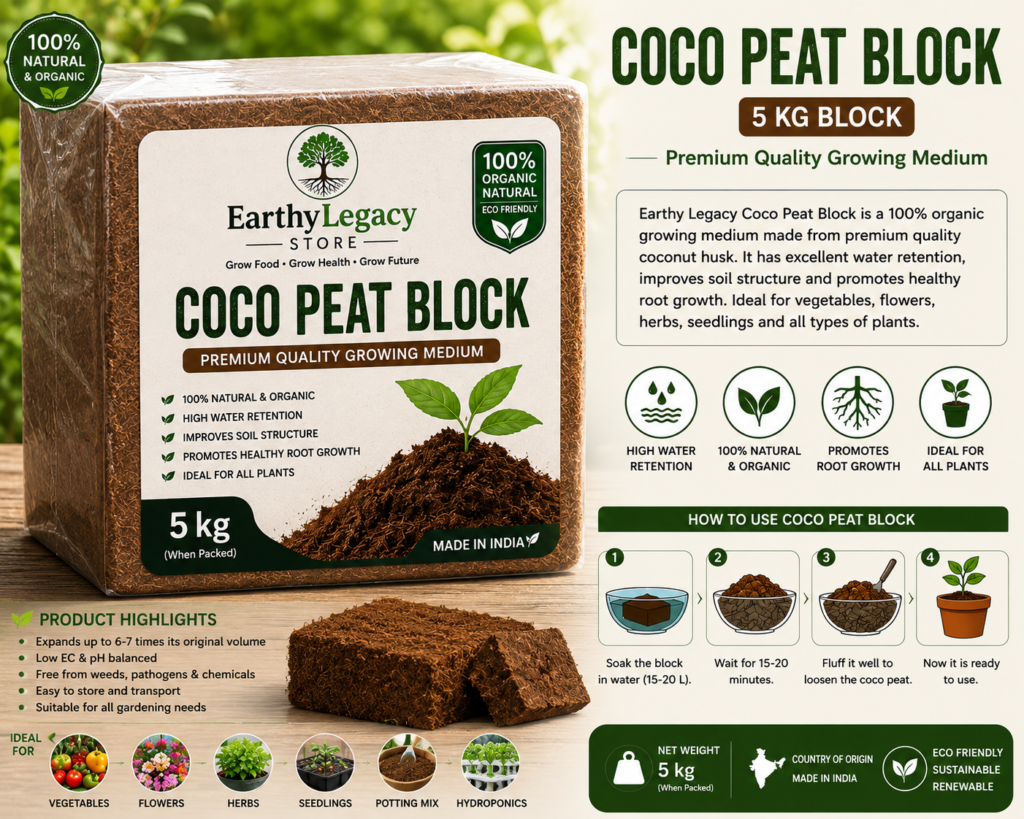 Coco Peat - 5 KG