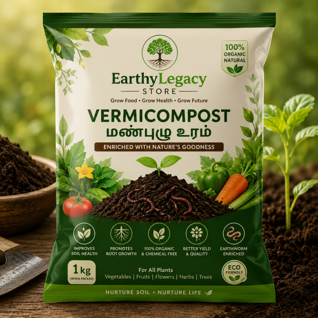 Organic Vermicompost - 1 KG